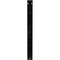 Ekena Millwork Ashford Single, Wrought Iron Bracket, (Single center brace), Antiqued Warm Si 1 1/2"W  x 10"D x 12"H BKTM01X10X12SASAWS - alternate 6